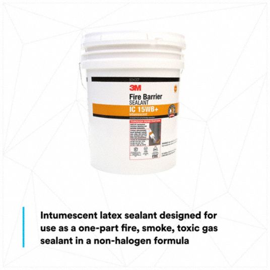 3M Fire Block Sealant 0.024-in to 0.024-in H Firestop Caulk/Sealant