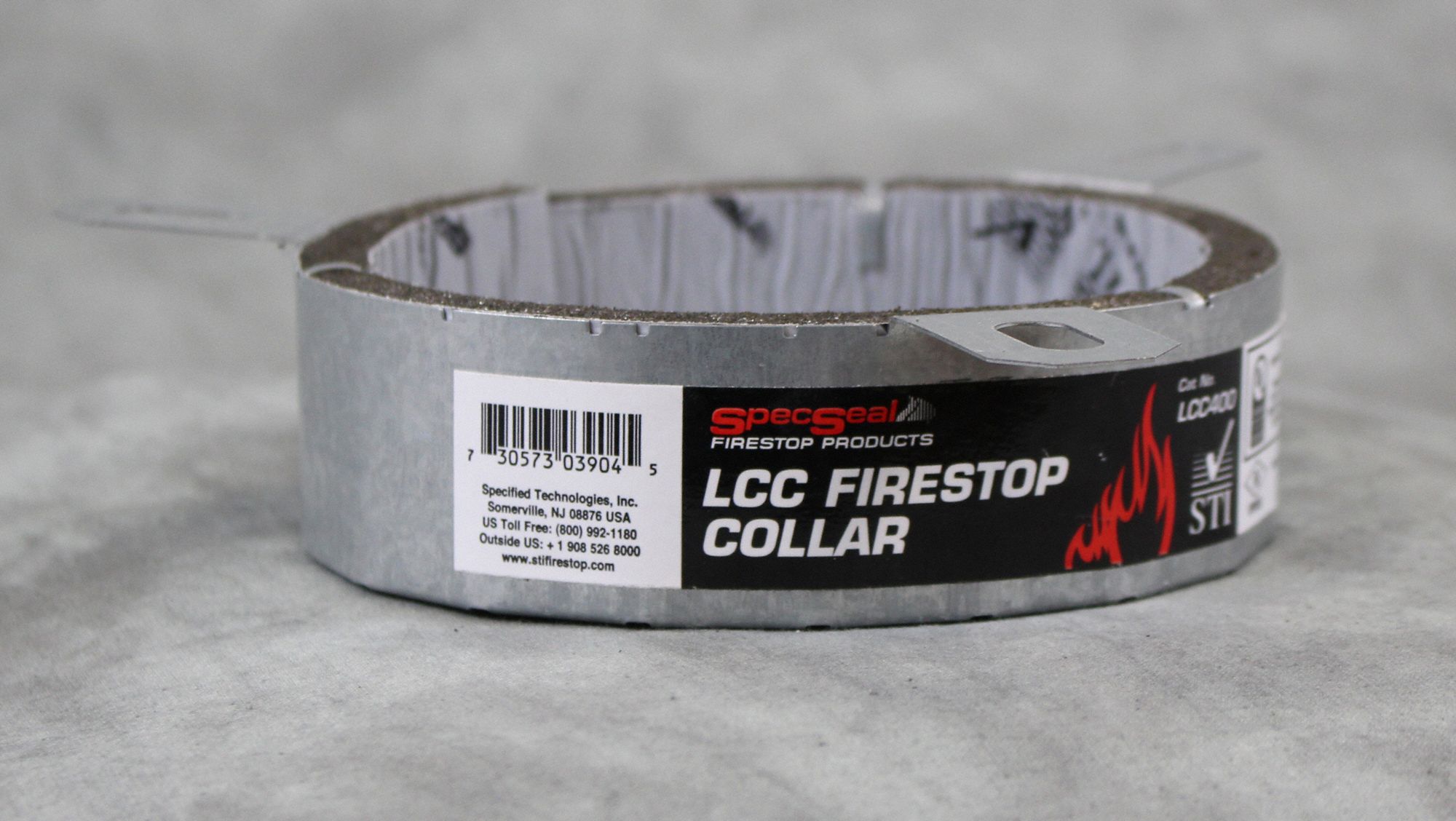 STI SpecSeal LCC400 Pipe Collar Firestop Collar for Plastic Pipe 4 inch