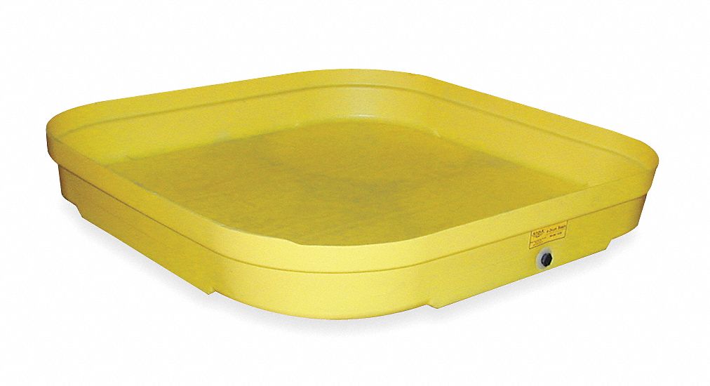 EAGLE, 66 gal Spill Capacity, 5,000 lb Load Capacity, Drum Spill