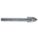 GLASS & TILE DRILL BIT, ¼ IN DRILL BIT SIZE, 3¼ IN MAX DRILLING DP, ¼ IN SHANK DIA