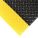 ANTIFATIGUE RUNNER, DIAMOND PLATE, 3X60 FT, ½ IN THICK, BLACK/YELLOW BORDER, PVC FOAM