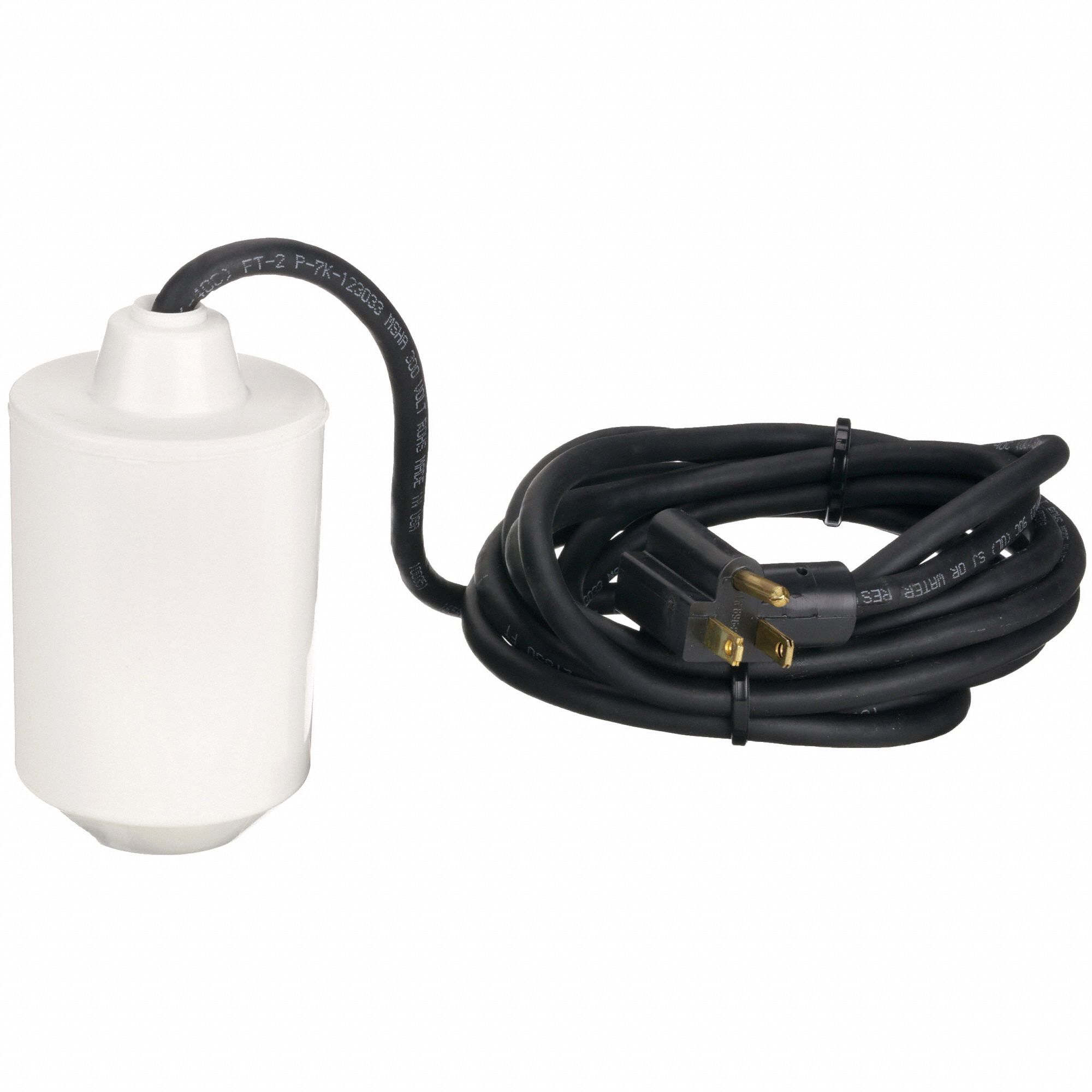 DAYTON Float Switch, Switch Actuation Mechanically Activated