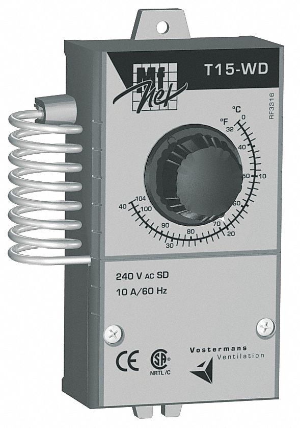 Line Voltage T-stat 32 Deg to 105 Deg F