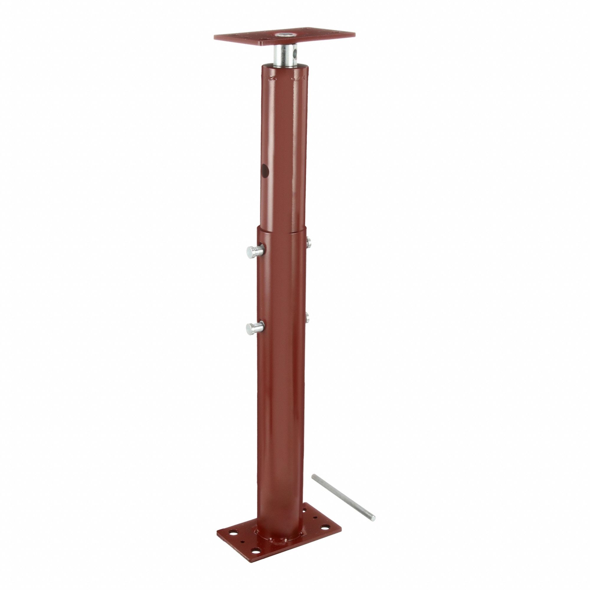 Telescopic Support Brace: 2 Sections, 6, 863 lb Max Capacity, 36 in Max Ht, 19 in Min Ht