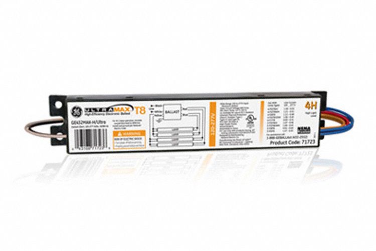 BALLAST FLUORESCENT, T8, 120 À 277VCA, 1 À 2 AMPOULES SUPPORTÉES, 108W AMPOULE MAX