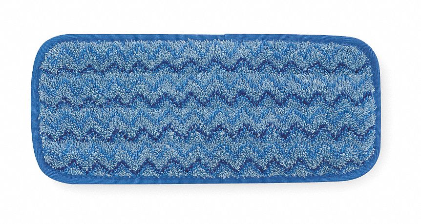 MOP PAD,BLUE,MICROFIBER