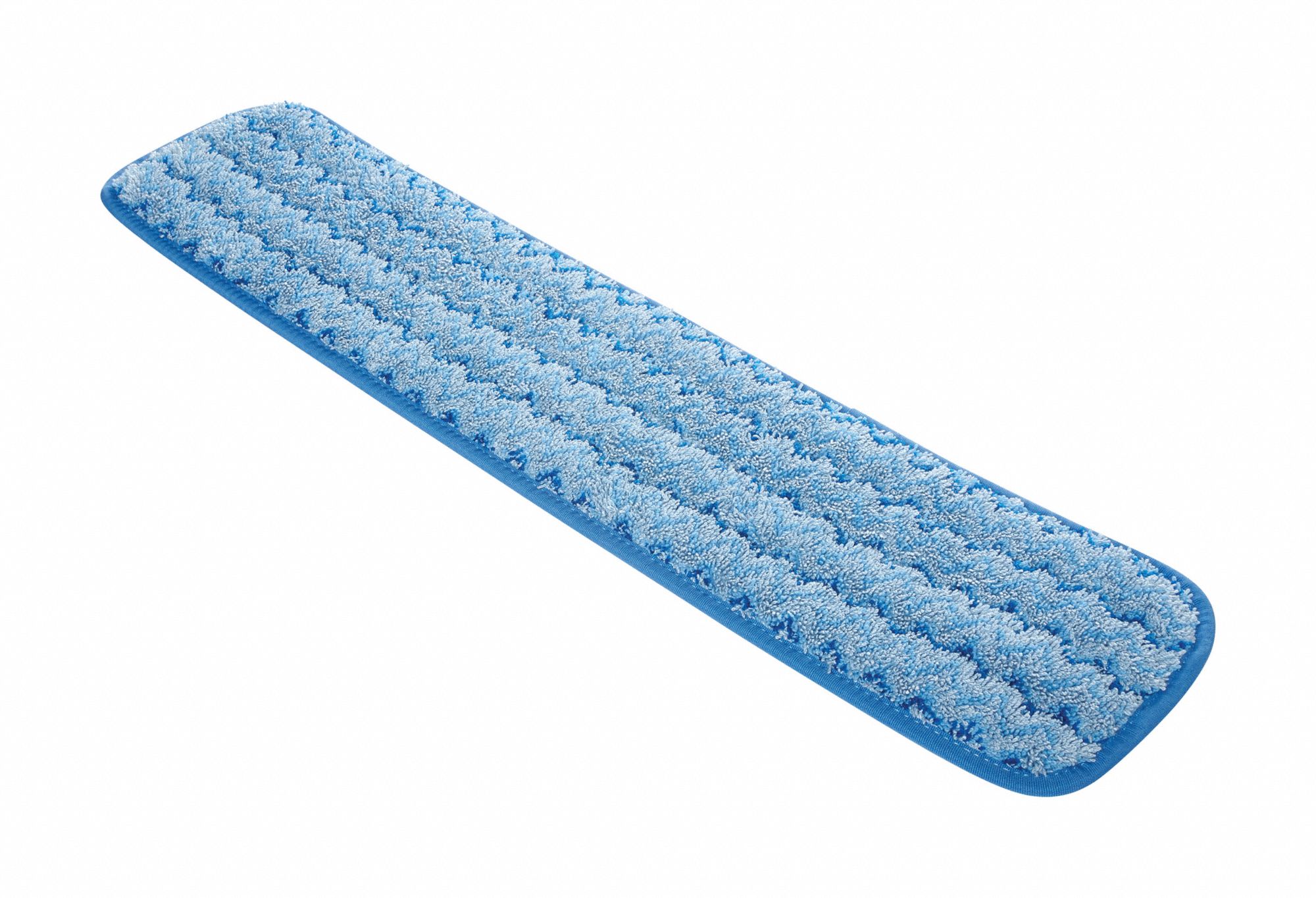 WET PAD, REUSABLE, HOOK AND LOOP BACK, BLUE, 24 IN., MICROFIBRE