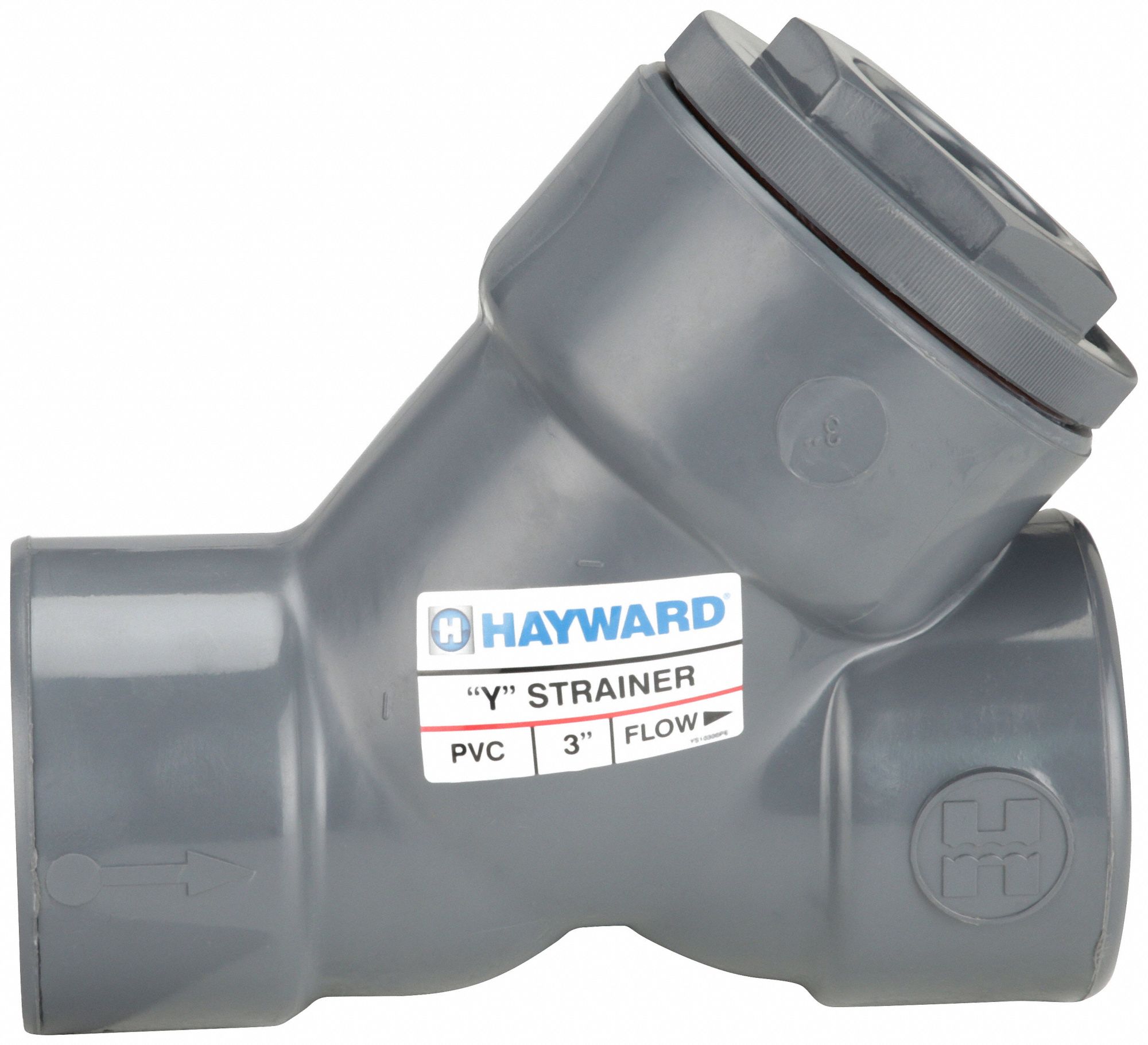 CRÉPINE EN Y, 125 LB/PO2, 2 PO, 20 MAILLES, NPT, PVC