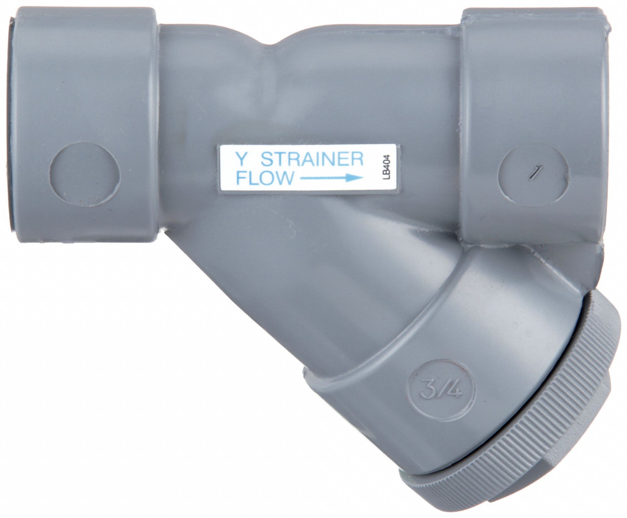 HAYWARD, CPVC, 1/2 in, Y Strainer 3CEP9YS20050S Grainger