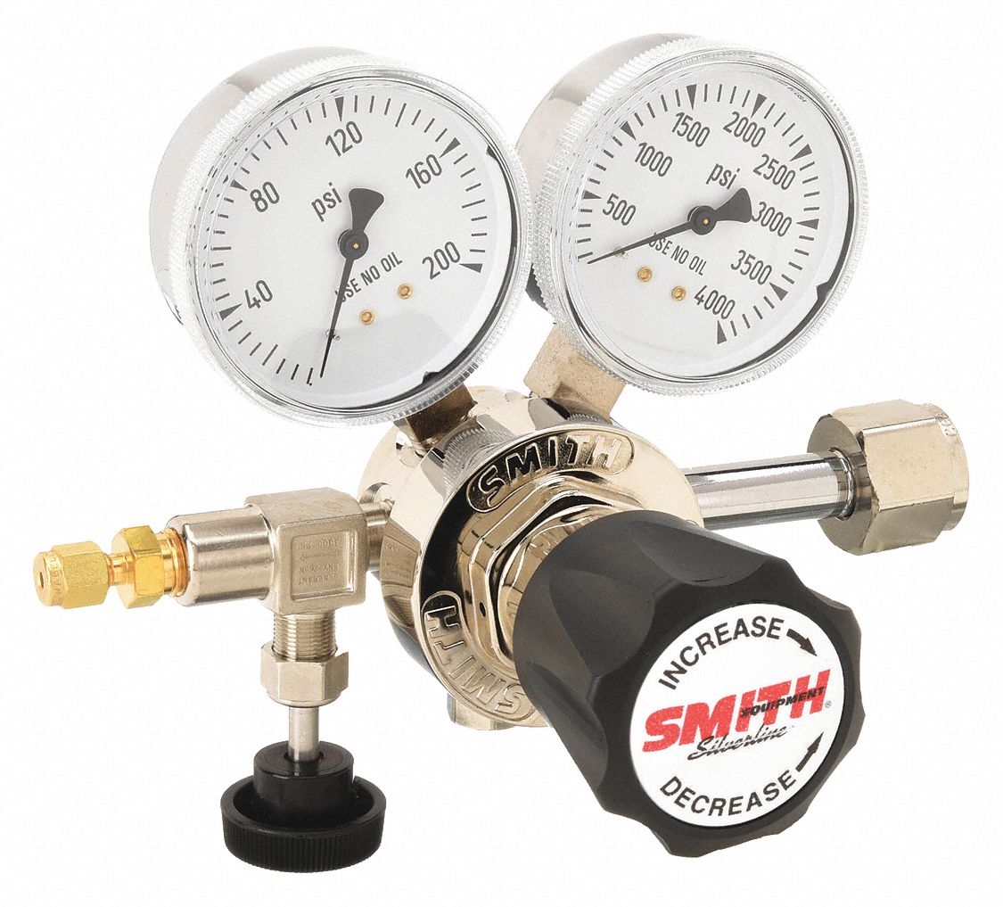 Smith Equipment Single Stage Cga 320 Inlet High Purity Gas Regulator