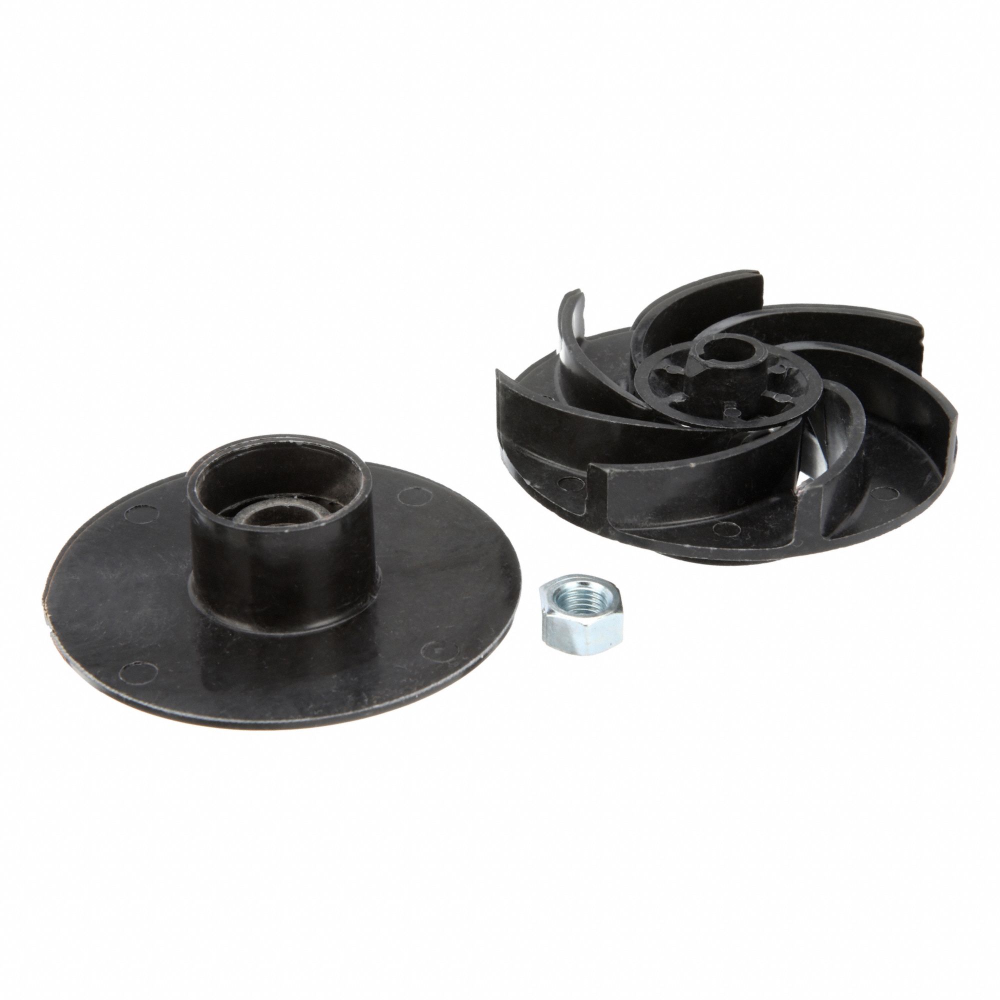 Impeller: 189128LF, Plastic, 3.38 in Dia., 102214/102217/102218