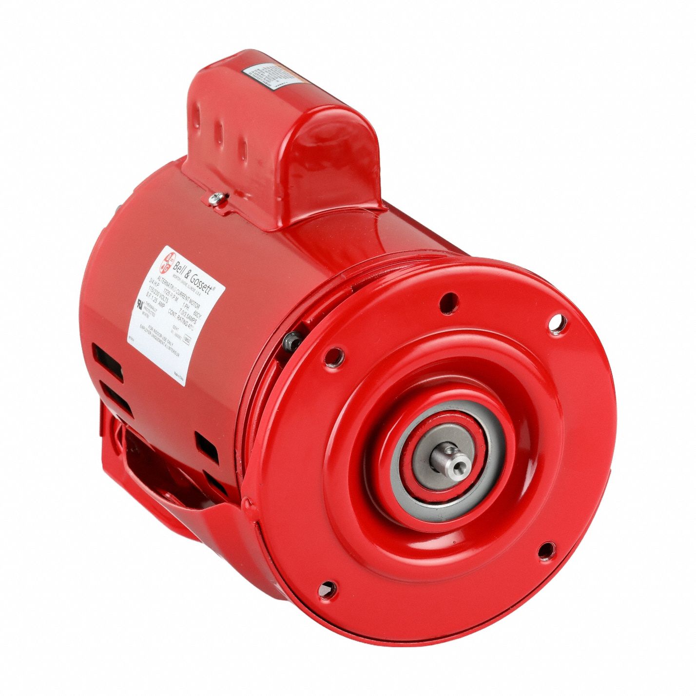 Circulating Pump Motor: Mfr Part # 111047, Single Phase, 115/230V AC, 3/4 hp