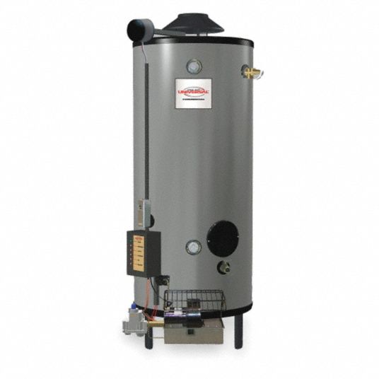 Rheem G100-200 Water Heater - 100 Gallon Commercial Gas 200,000 BTU