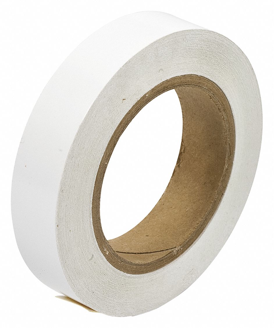 White, 1 in Wd, Banding Tape 3CFN191429 Grainger