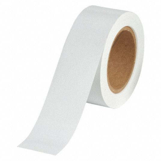 White, 2 In Wd, Banding Tape - 3cfn2