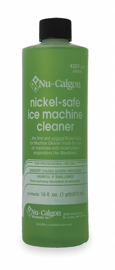  Nu-Calgon Inc 428708 Ice Machine Cleaner-1 gallon, Green, 128  Fl Oz (Pack of 1) : Industrial & Scientific