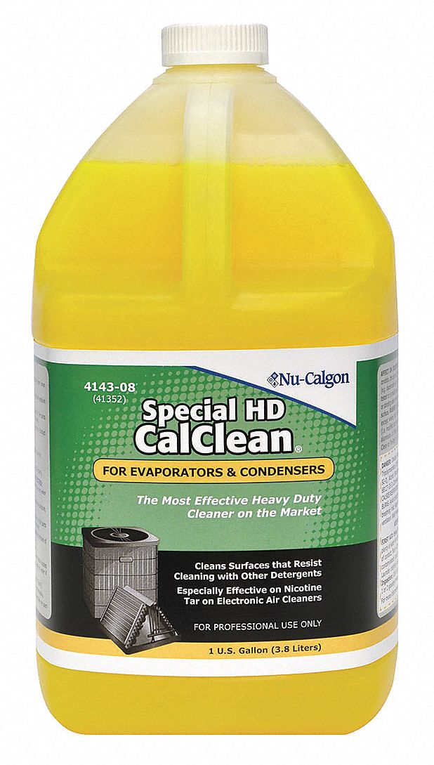 NUCALGON, Liquid, 1 gal Size, Condenser or Evaporator Cleaner 3CFR6