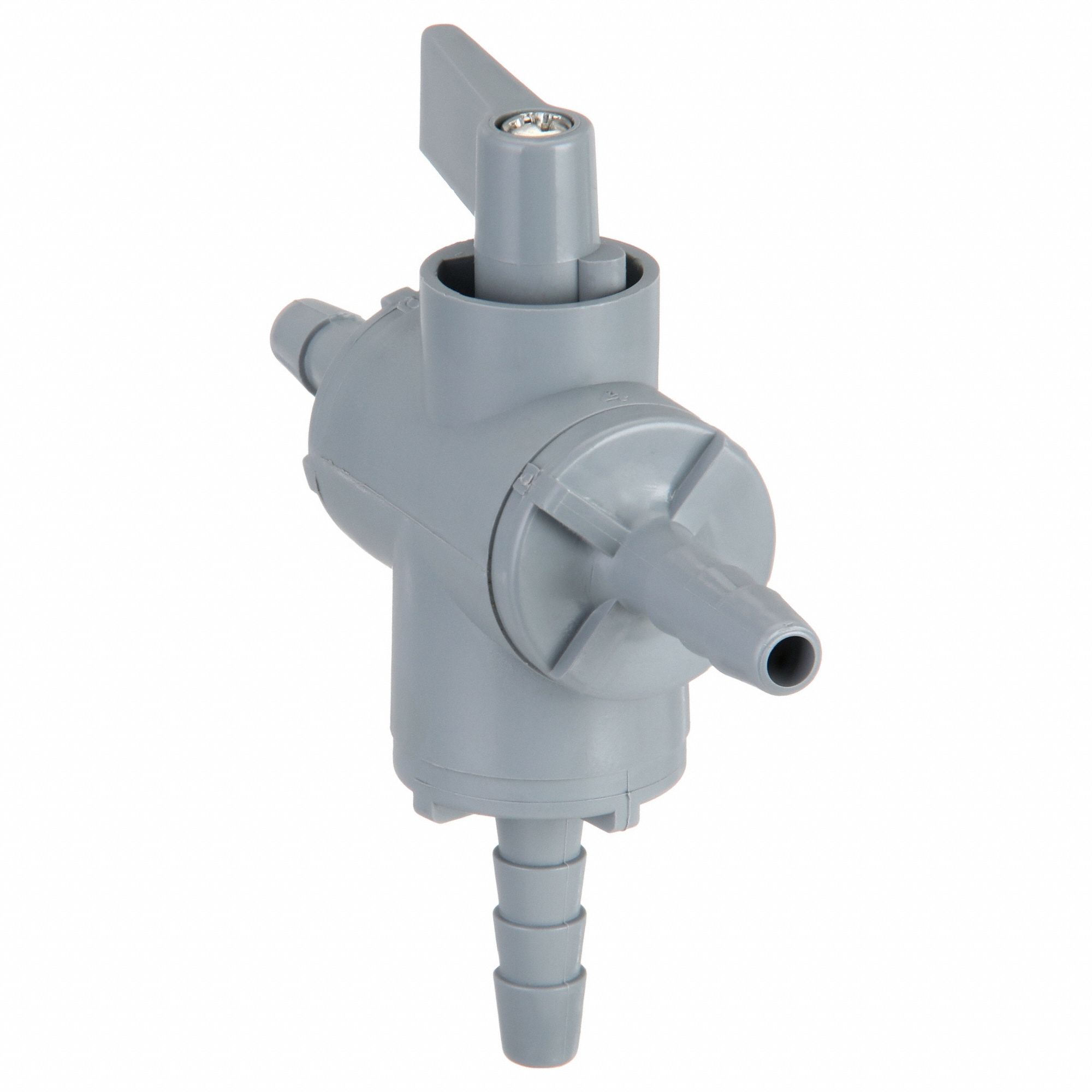 3-Way Plastic Manual Ball Valves for Food & Beverage