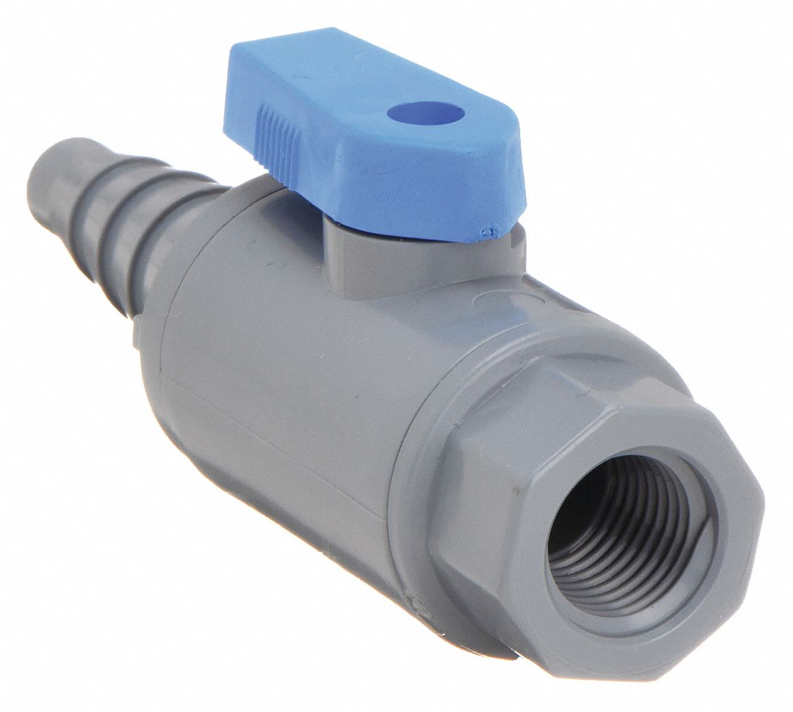 VNNE BLL PVC,CNDT,FNPTXRCCRD CNNLE,1/4PO