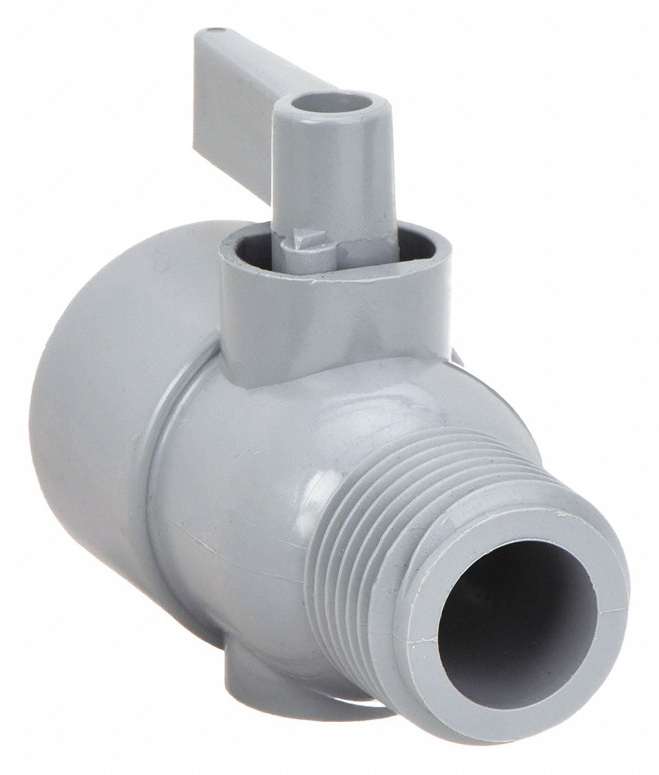 VNNE BLLE PVC,CONDUITE,FNPT X MNPT,1/2PO