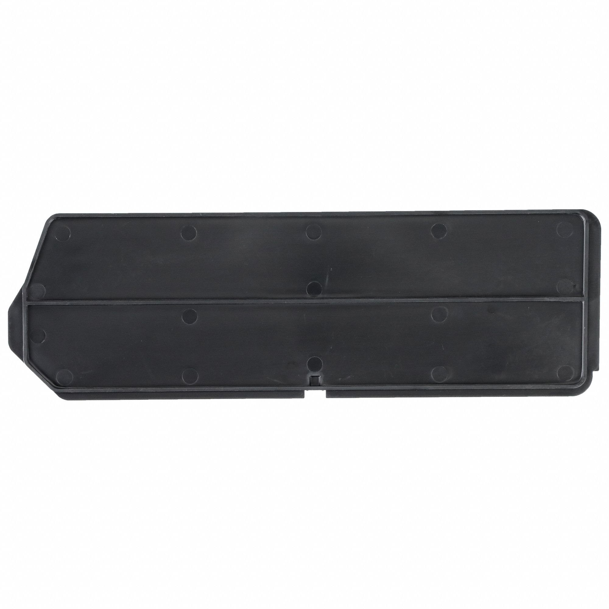 BIN DIVIDER, 14¼ IN X 4½ IN, BLACK, 6 PK