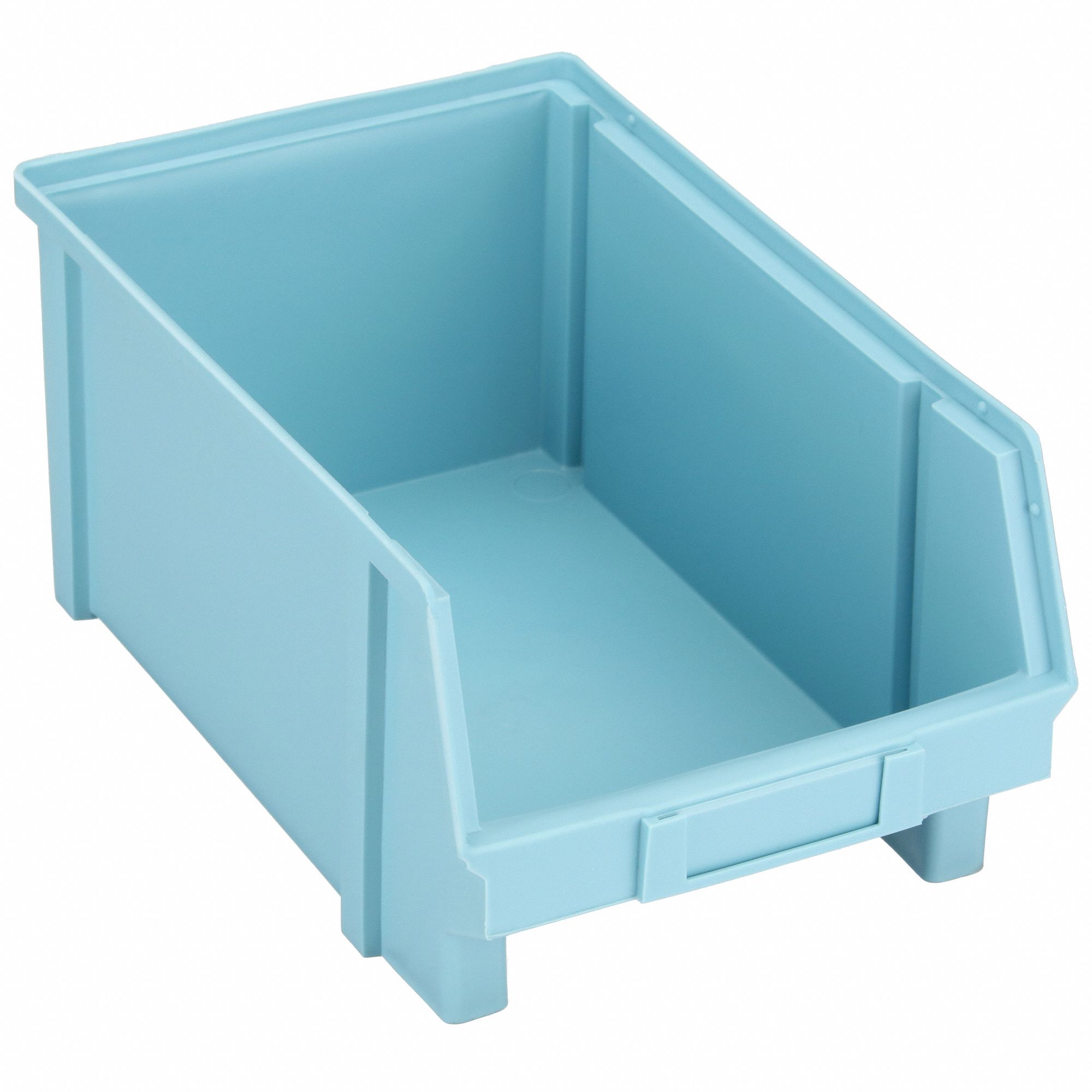 LEWISBINS 8 In X 12 7 8 In X 6 In Light Blue Hang And Stack Bin 