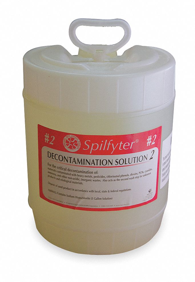 SPILFYTER Decontamination Solution 2 3CNZ1680042 Grainger