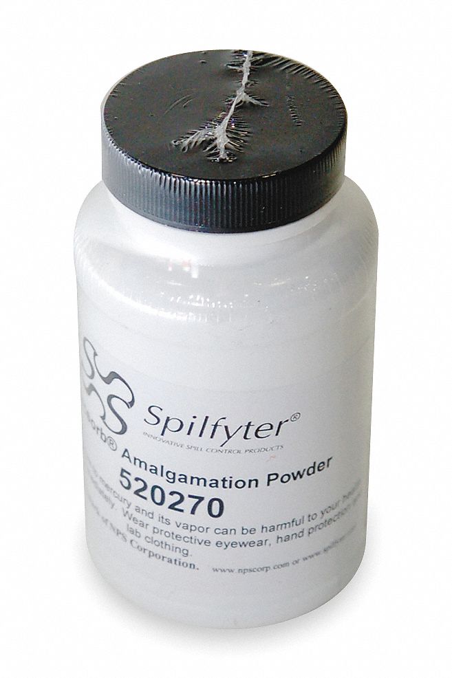 Amalgamation Powder: 0.59 mL Max Mercury Absorbency, Canister
