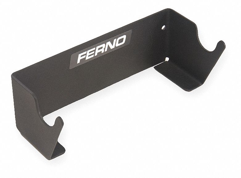 Wall Bracket: Steel, Black