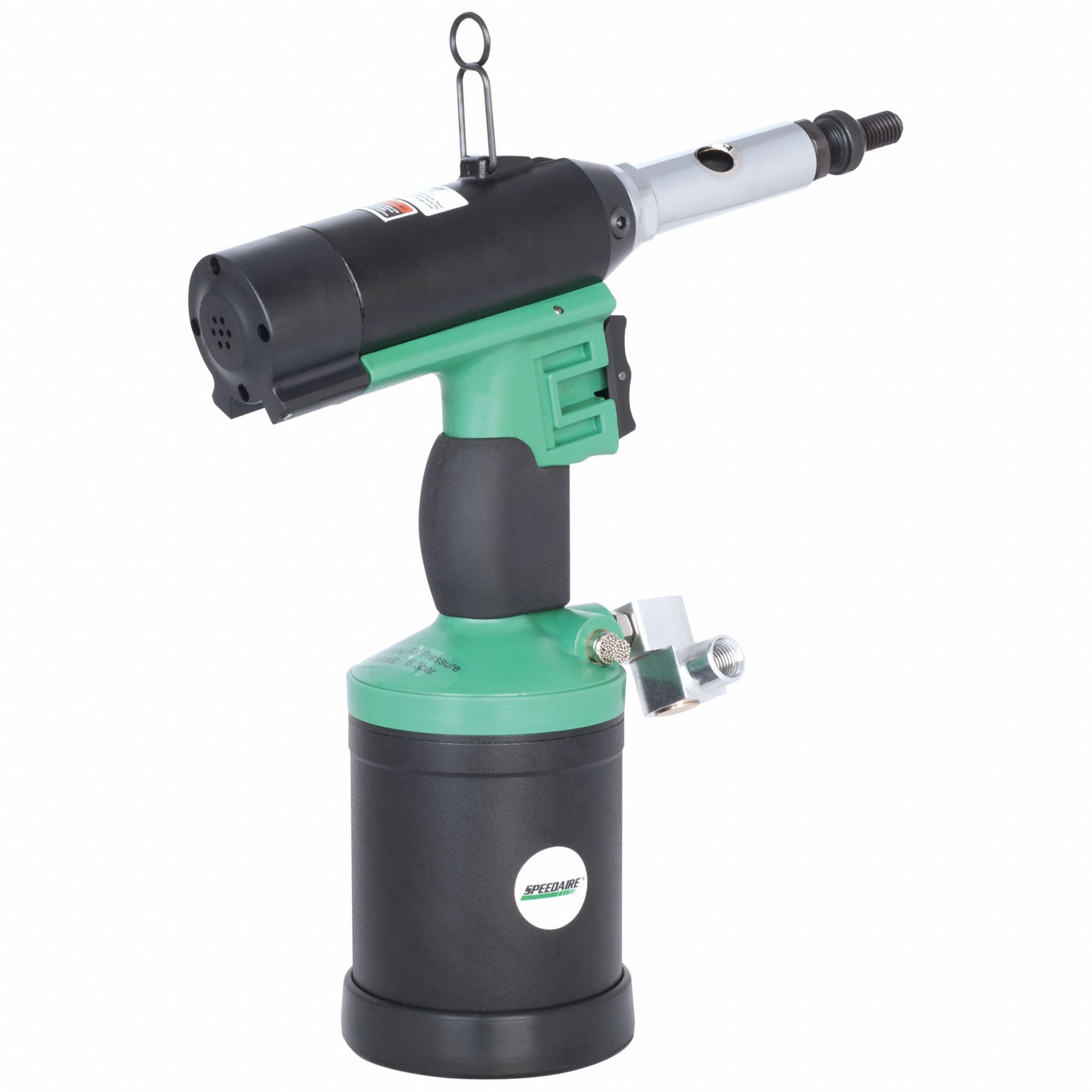 RIVET TOOL, 1/4 IN STROKE L, 6,000 LBF PULLING FORCE, INDUSTRIAL DUTY, 1/4 IN NPT FEMALE