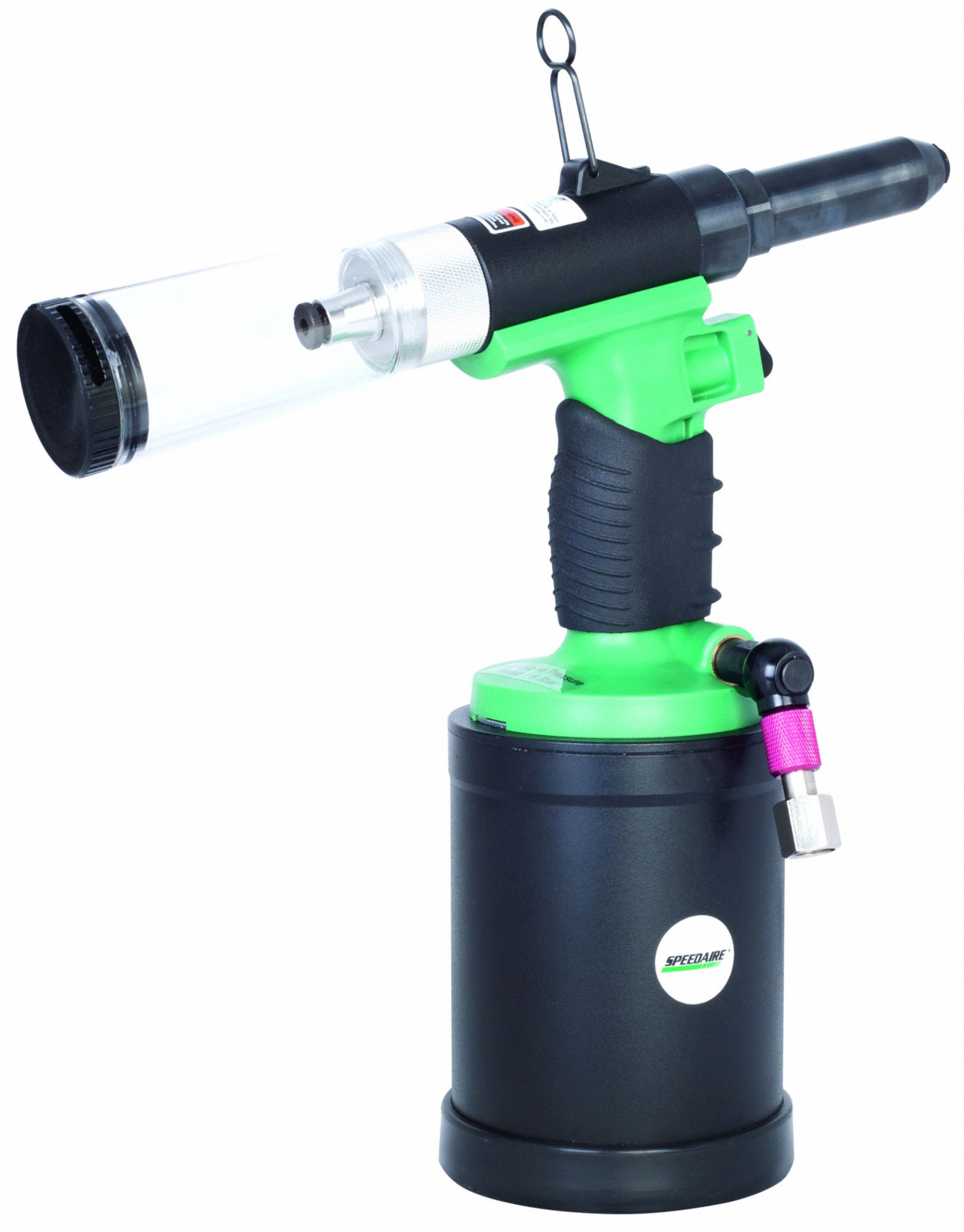 RIVET TOOL, 1 IN STROKE L, 4,000 LBF PULLING FORCE, INDUSTRIAL DUTY, 1/4 IN NPT FEMALE