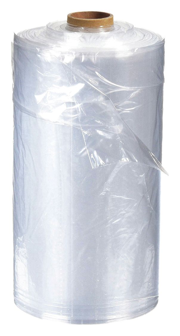 PRODUCE BAG, TWIST TIE, 14 IN L, 10 IN W, CLEAR, OPEN, FDA COMPLIANT, 1,000 PK