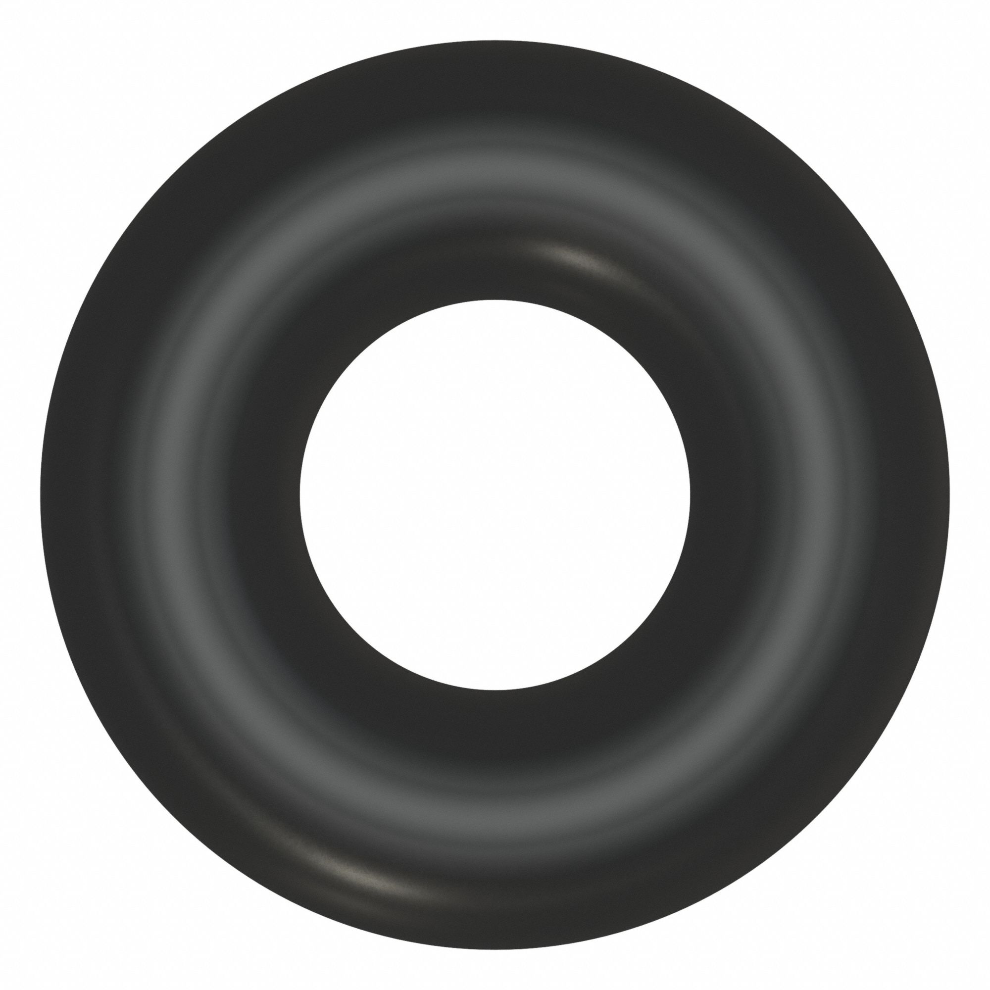 Backup O-Ring: Buna-N, Rectangular C.S. Shape, 1/16 in C.S., 1/8 in Inner Diam., 100 PK
