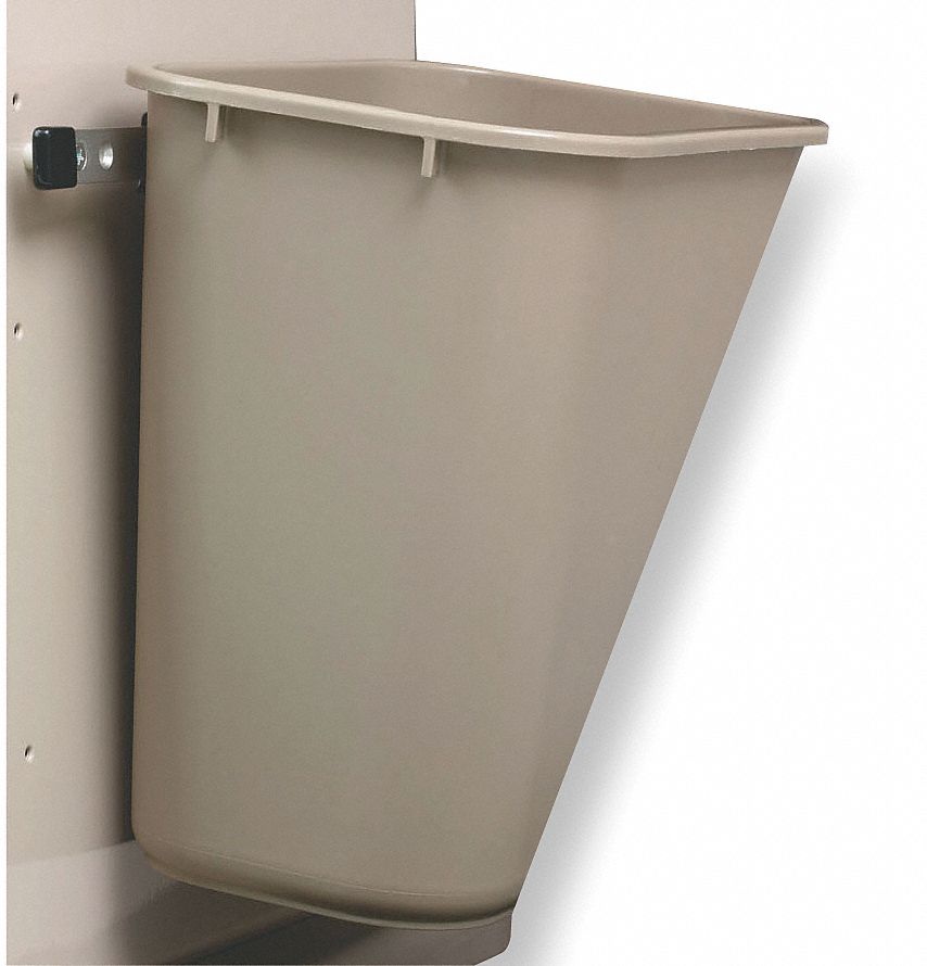 MEDICAL CART WASTE CONTAINER,15 1/2 IN H