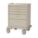 GENERAL MEDICAL SUPPLY CART,38 1/2 IN H