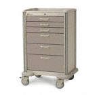 MEDICAL SUPPLY CART WITH DRAWERS,45 IN H