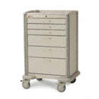 GENERAL MEDICAL SUPPLY CART,45 IN H