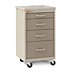 Compact General Medical Supply Carts with Drawers