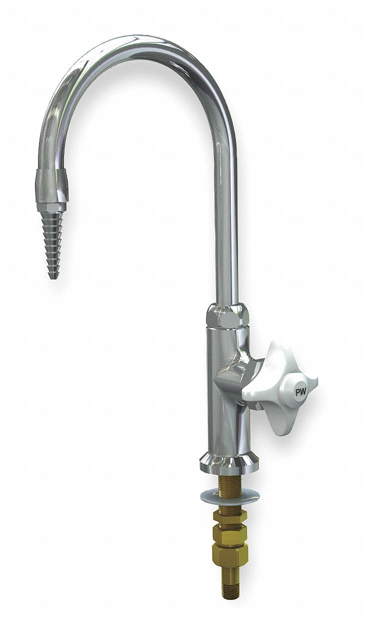 WATERSAVER FAUCET COMPANY Grifo Cuello de Cisne,3/8" NPTM,2.2 gpm