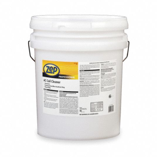 ZEP PROFESSIONAL Evaporator Cleaner, 5 gal, — Color, 1 EA 3CWP6