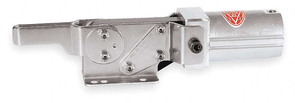 Pneumatic Swing and Toggle Clamp: 496 lbf Capacity, 90° Swing