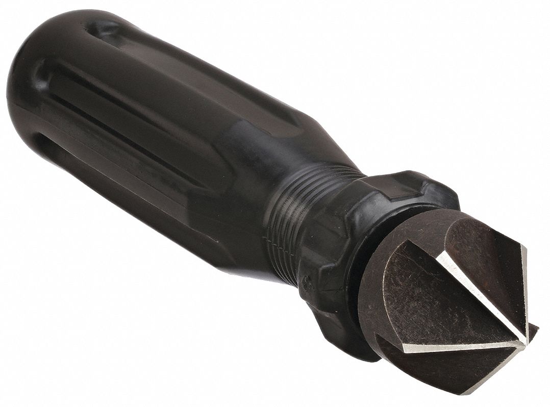 WESTWARD, Plastic, 3/4 in Max Pipe Size, Reamer/Countersink 3CYP2