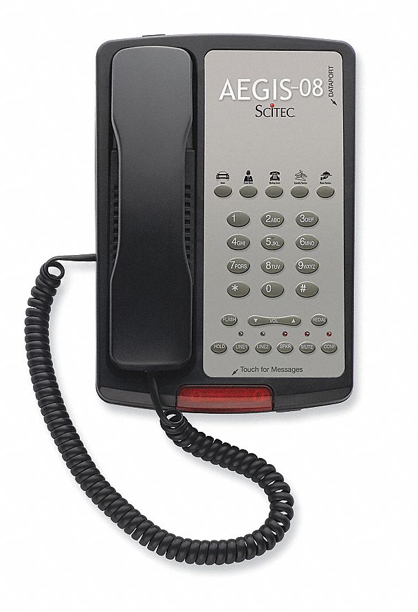 HOSPITALITY SPEAKERPHONE, BLACK