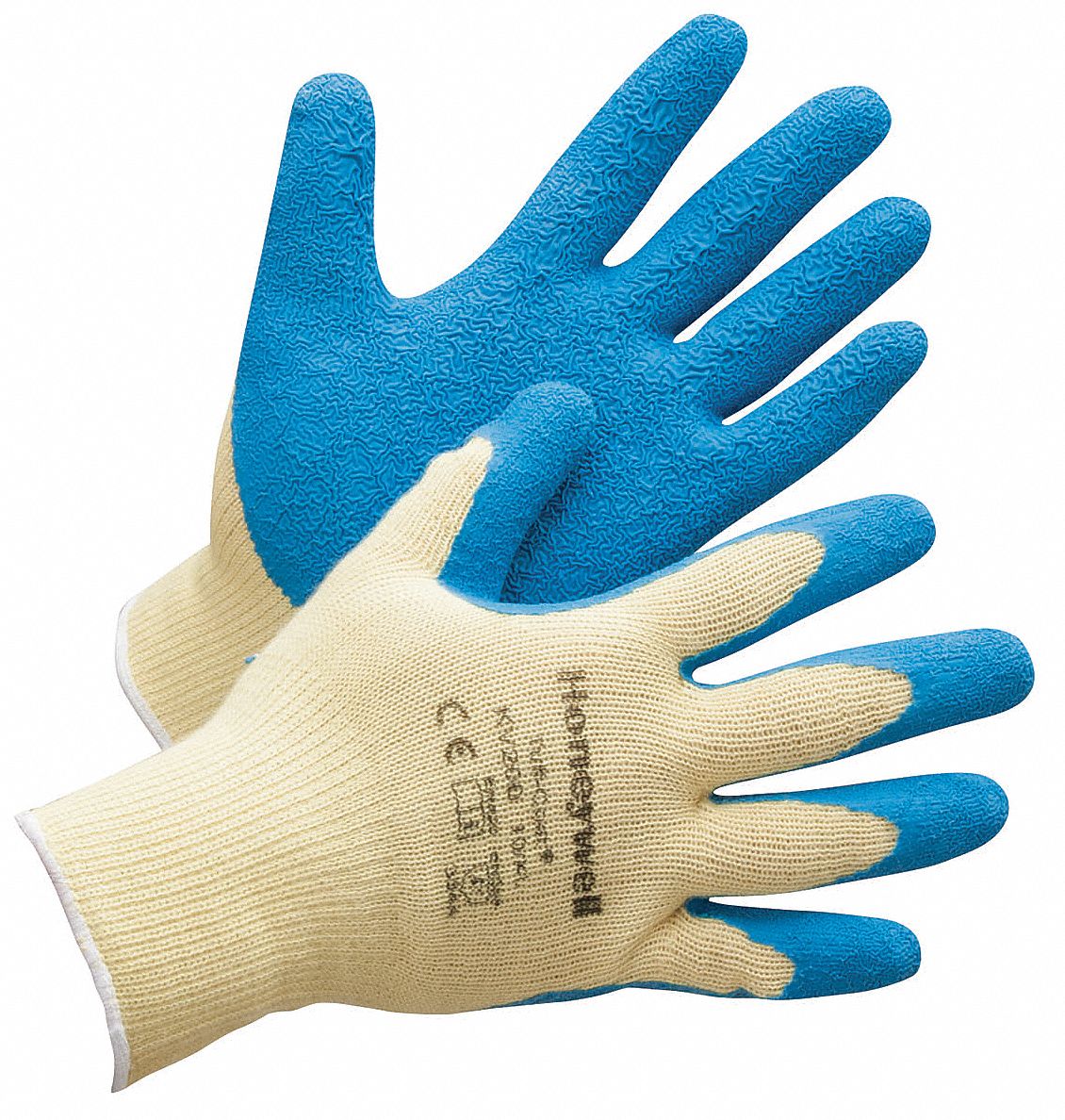 HONEYWELL NORTH Cut Resistant Gloves, Yellow/Blue, L, PR 3CZL3KV200