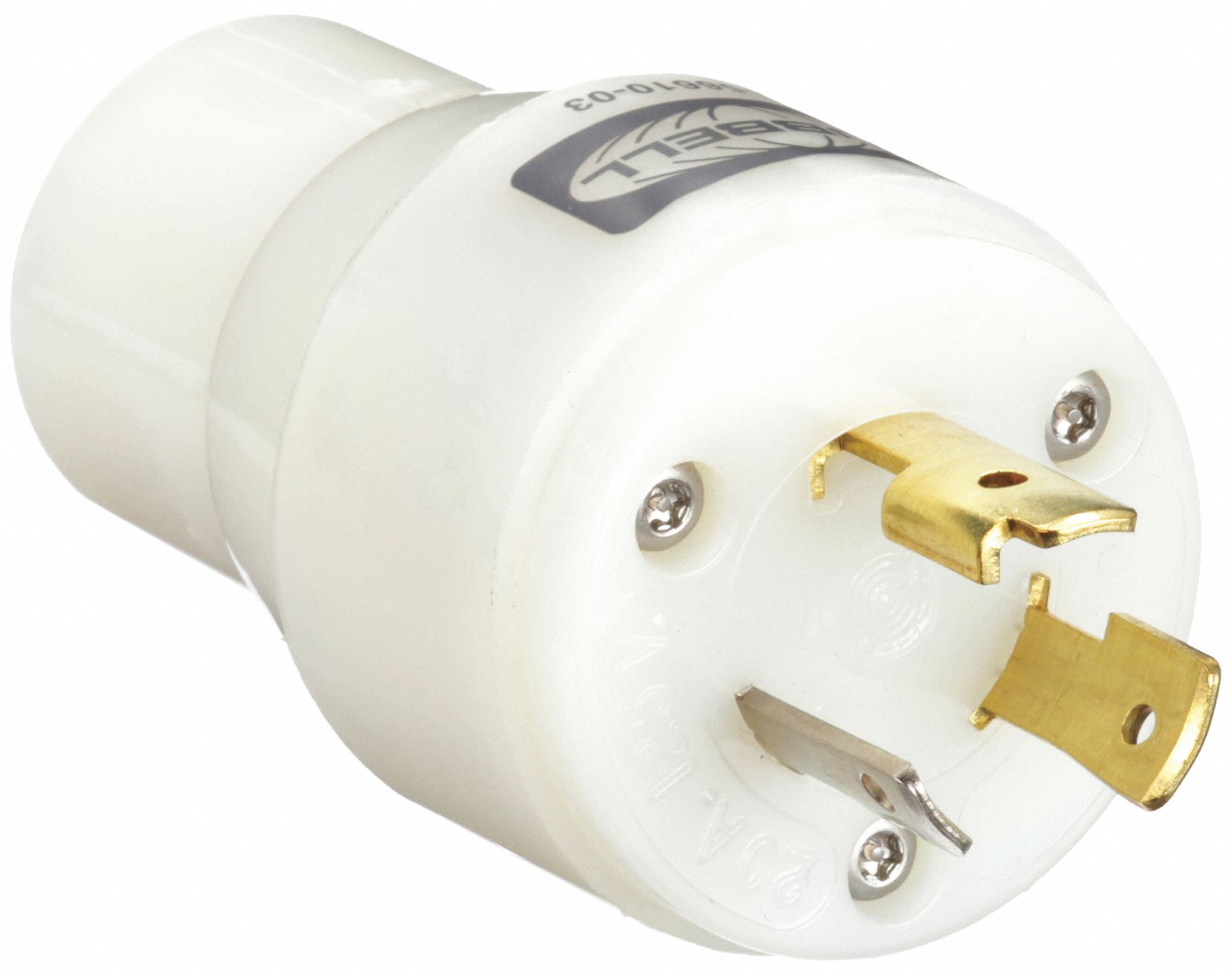 HUBBELL, LockingBlade to StraightBlade, 15 A, Plug Configuration