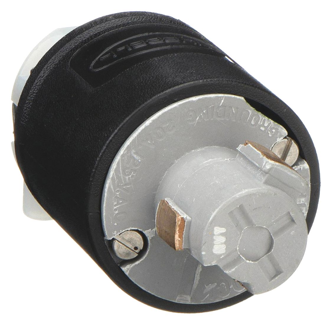 LOCKING PLUG, 20 A, 125V AC, 2 POLES, NON-NEMA