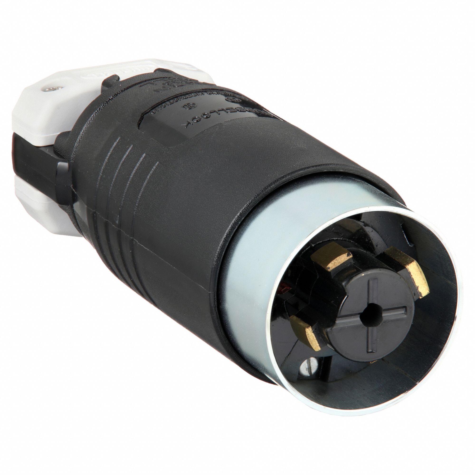 LOCKING PLUG, 20/30 A, 250V DC/600V AC, 4 POLES