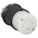 LOCKING CONNECTOR, L19-30R, 30 A, 277/480V AC, 4 POLES, BLACK/WHITE, SCREW TERMINALS