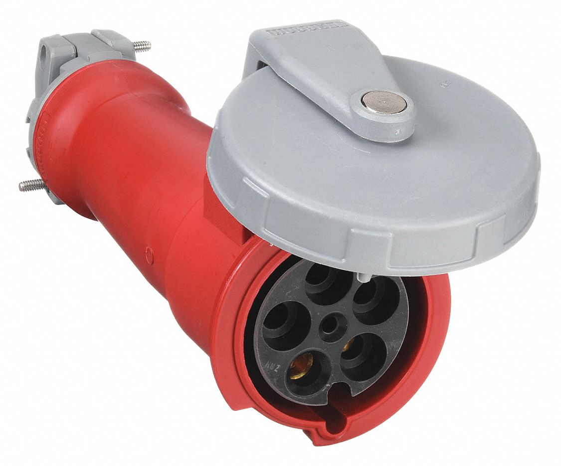 Watertight Pin and Sleeve Connector: 100/125 A, 200/346 to 240/415V/220/380 to 240/415V