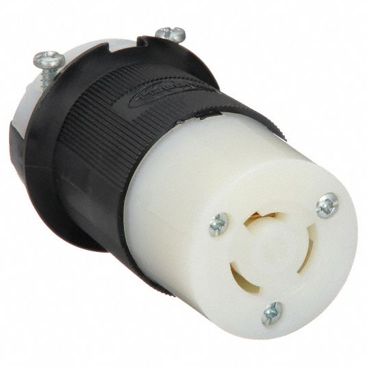 Non-NEMA, 20 A, Locking Connector - 3D244|HBL7314GCB - Grainger